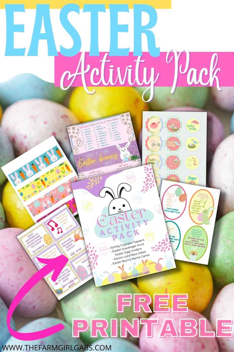 Easter Printable Pack for Kids - The Farm Girl Gabs®