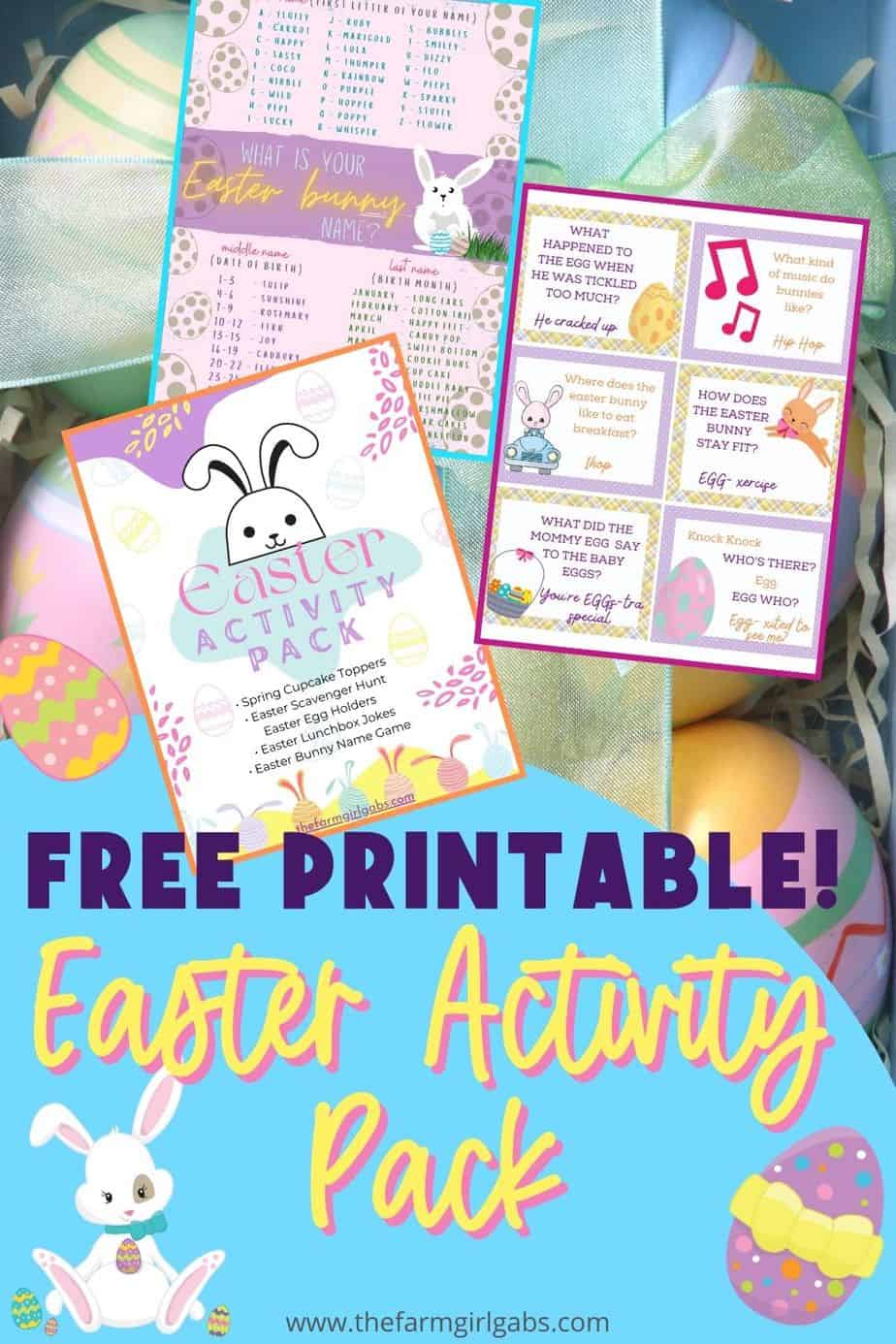 Easter Printable Pack for Kids - The Farm Girl Gabs®