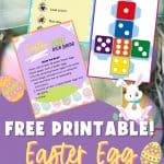 Add some fun to your Easter Celebration. Download this free printable Easter Dice Game and see who will be a winner.