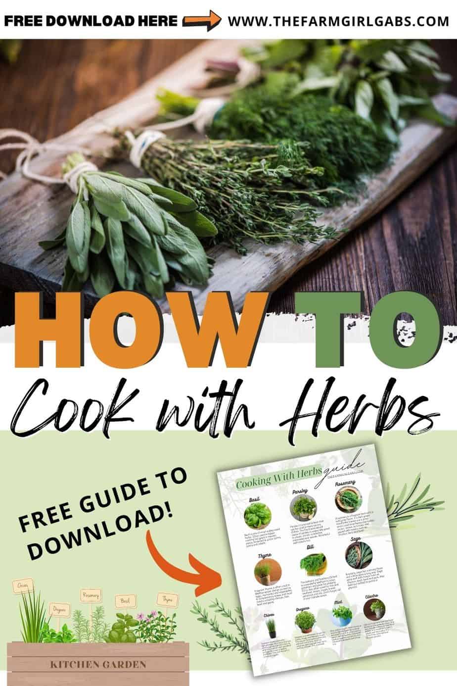 Best Herbs To Grow For Cooking - The Farm Girl Gabs®