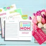 Mother's Day only happens once a year and that's the day that you get to tell your mom how much she means to you. This year, I want to share this Mother's Day Brag Book with you! It's a free printable that you can download, fill out, and give to mom for Mother's Day.