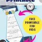Father's Day is just around the corner. Grab one of these 50 FREE Father's Day Printables so the kids can show dad some love on this special day. This collection of free printables for father's day includes cards, coloring pages, coupons, gift ideas, and more!