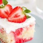 Enjoy a slice of a sweet, light, and refreshing dessert with this Strawberry Poke Cake recipe. It’s the perfect cake to make for any occasion, whether you’re hosting family and friends or craving something sweet.