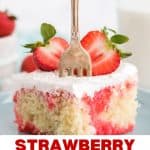 Enjoy a slice of a sweet, light, and refreshing dessert with this Strawberry Poke Cake recipe. It’s the perfect cake to make for any occasion, whether you’re hosting family and friends or craving something sweet.