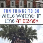Standing in a long line at Walt Disney World in no fun. But if you are creative, you can find fun ways to occupy your family. Check out these fun things to do while waiting in line at Walt Disney World .