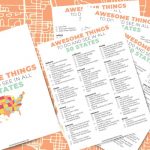 Looking for a fun way to travel the country and experience what each state has to offer? Use this convenient Awesome Things to Do and See in All 50 States printable. Road trip adventures are lots of fun, but they're also a fantastic learning experience for your little ones. If you're planning to visit these new places and experience lots of new things, you'll look forward to having free travel printable on hand when you need it most.