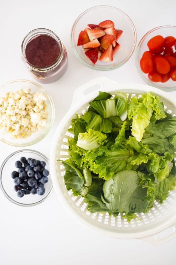 Prepare a fresh and festive salad for the 4th of July with this easy recipe for Red, White & Blueberry Salad. This patriotic recipe is full of flavor and naturally good for you, making it the perfect summer salad recipe