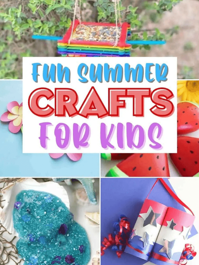 Summer Kids Crafts Story - The Farm Girl Gabs®