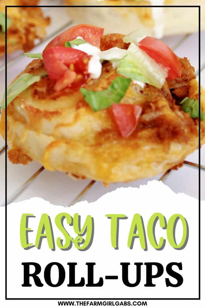 Taco Roll-ups are a fun and easy way to enjoy two classic dishes at once! This recipe combines the best of both worlds, giving you a pizza-like dish with all the flavors of tacos.