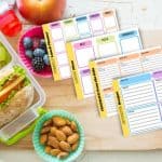 Tired of making the same things for the kids to take to school and want to have fresh ideas? Use this School Lunch Planner to keep track of meals and snacks packed for your little ones each day!