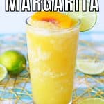 Cool off this summer with this delicious frozen peach margarita. This classic cocktail is full of peach flavor and is a perfect way to celebrate peach season and summer. This drink is perfect for any occasion, whether you’re celebrating Cinco de Mayo or just looking for something to help cool you down on a hot day. Best of all, it’s easy to make at home with just a few simple ingredients.