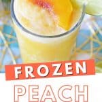 Cool off this summer with this delicious frozen peach margarita. This classic cocktail is full of peach flavor and is a perfect way to celebrate peach season and summer. This drink is perfect for any occasion, whether you’re celebrating Cinco de Mayo or just looking for something to help cool you down on a hot day. Best of all, it’s easy to make at home with just a few simple ingredients.