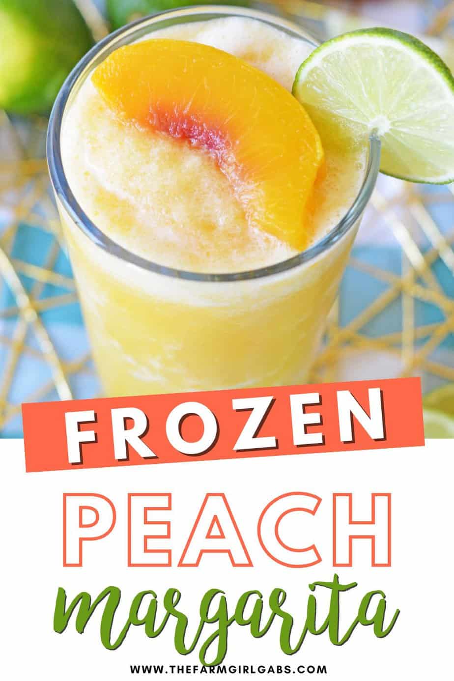 Cool off this summer with this delicious frozen peach margarita. This classic cocktail is full of peach flavor and is a perfect way to celebrate peach season and summer. This drink is perfect for any occasion, whether you’re celebrating Cinco de Mayo or just looking for something to help cool you down on a hot day. Best of all, it’s easy to make at home with just a few simple ingredients.