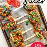 Make the perfect healthy, fall-themed treat with these tasty M&Ms Caramel Apple Slices. They’re sweet, decadent, and full of great flavor.