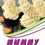 Looking for the perfect spooky treat to prepare for your kiddos this Halloween? Try these tasty and fun Mummy Cupcakes! This ghoulish Halloween cupcake recipe is spooktacular.