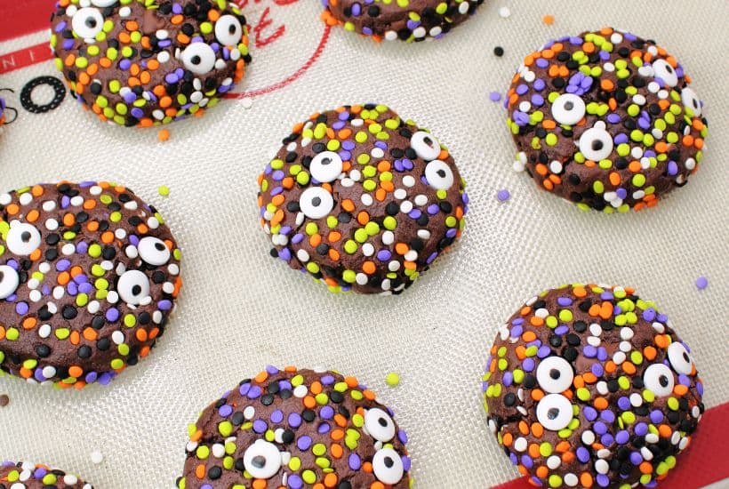Get ready to watch the sequel of Hocus Pocus while feasting on these flavorful Hocus Pocus Spooky Cookies. They’re fun to prepare, bake with ease, and taste amazing! This Halloween Cookie recipe is perfect to enjoy while watching the Sanderson Sisters. These Hocus Pocus Spooky Cookies are perfectly spooky and delicious. If you need a new cookie recipe for Halloween, make these!