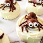 Make these adorable and tasty Chocolate Covered Spider Oreos for the perfect Halloween treat. Children and adults can enjoy the sweet taste and spooky appearance of this easy-to-prepare Halloween Recipe!