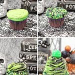 Get a load of these spooky Green Slime Cupcakes, a delicious treat that kids and adults can enjoy. The cupcakes are perfect for serving during Halloween parties and events!