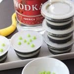 Want a flavorful, fun treat to serve during Halloween? Make these Beetlejuice Jello Shots, perfect for entertaining adult family and friends!