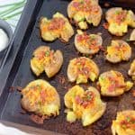 Discover how to easily prepare the perfect side dish with this recipe for Bacon Cheddar Smashed Potatoes. They’re cheesy, crispy, and have the best texture that will keep you coming back for more. This is an easy potato side dish that everyone will enjoy.