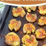 Discover how to easily prepare the perfect side dish with this recipe for Bacon Cheddar Smashed Potatoes. They’re cheesy, crispy, and have the best texture that will keep you coming back for more. This is an easy potato side dish that everyone will enjoy.
