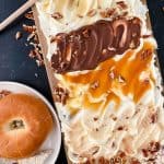 You’ve likely heard of butter boards, but what about a Cream Cheese Bagel Board? If you’re a bagel lover who looks forward to spreading them with cream cheese, you will love this easy-to-assemble board. This fun version of a charcuterie board is a great breakfast or brunch recipe idea.