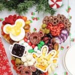 Oh Boy! The holidays are here and it's the perfect time to celebrate. Are you a Disney lover looking forward to celebrating with all of your pals? If so, make sure you make this festive Holiday Disney Charcuterie Board to enjoy this magical season!