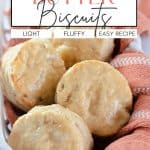 When craving light and fluffy biscuits, give this Honey Butter Biscuits recipe a try. They have the perfect taste and texture, pairing perfectly with all kinds of flavorful meals. These soft and flaky buttermilk biscuits are brushed with homemade honey butter.