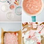These Peppermint Marshmallows are simple to make and delicious to consume. Holiday treats are so easy to do thanks to this recipe. This homemade marshmallow recipes is a perfect DIY gift idea for the holidays. Wrap them up with a mug and a packet of hot chocolate for an easy food gift idea.
