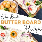 Butter boards are a new rage. You simply spread butter on a board and from there, you can add flavorings, seasonings, or dip whatever you'd like into the butter. You've heard of the charcuterie board, but this butter board is changing the appetizer scene. Learn how to make a butter board.