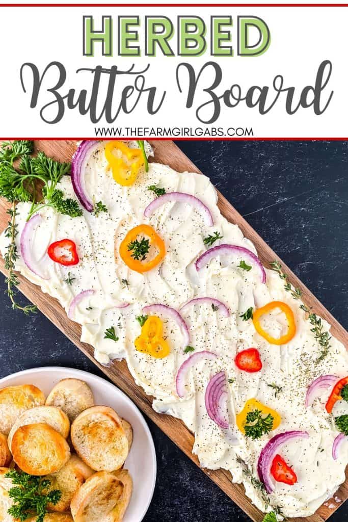 Butter boards are a new rage. You simply spread butter on a board and from there, you can add flavorings, seasonings, or dip whatever you'd like into the butter. You've heard of the charcuterie board, but this butter board is changing the appetizer scene. Learn how to make a butter board.