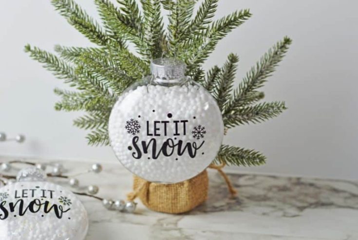 Let it Snow Ornament - The Farm Girl Gabs®