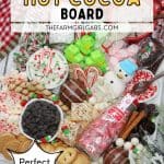 Gather everything you could possibly need to prepare the most flavorful cup of hot cocoa with this festive Hot Cocoa Board. It’s perfect for hosting friends and family for the holiday season!