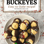 Want a delicious no bake candy for the holidays? These Buckeyes are so tasty and easy to make, you just need a few ingredients. This Best Buckeye Recipe is a sure way to please a crowd. They are the perfect holiday treat.