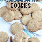 Make tasty Snickerdoodles Cookies from scratch with this simple recipe. These cookies have the perfect touch of cinnamon combined with hints of sugar and vanilla.