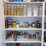 The kitchen is the heart of the home. Keeping it organized is key. Ready to get started? Check out these easy Kitchen Organization Ideas. Be sure to also download the free home organization printable. These easy organization hacks will help you organize your home.