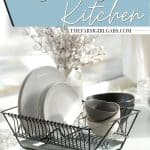 The kitchen is the heart of the home. Keeping it organized is key. Ready to get started? Check out these easy Kitchen Organization Ideas. Be sure to also download the free home organization printable. These easy organization hacks will help you organize your home.