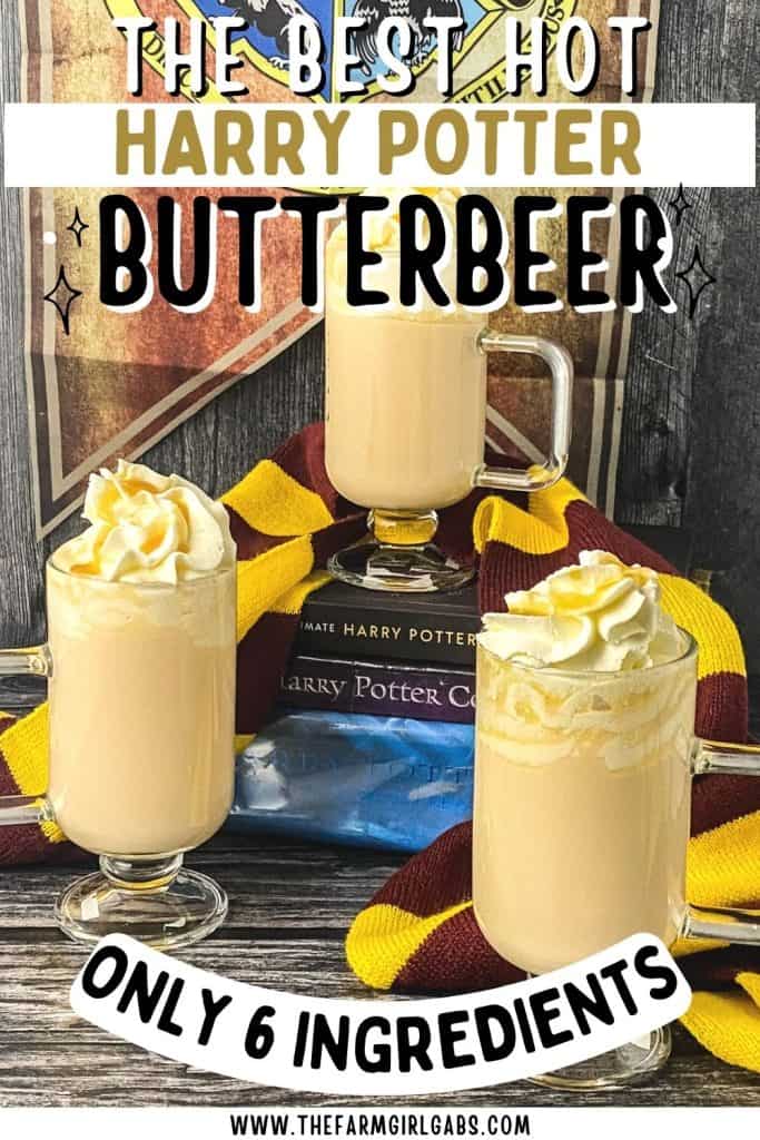 Harry Potter fans can rejoice over this recipe for Hot Butterbeer. It’s Harry Potter's favorite cozy and comforting drink that is loaded with flavor. You may have had butterbeer while visiting Universal Studios but now you can make it at home. This copycat butterbeer recipe is the perfect beverage for Harry Potter fans.