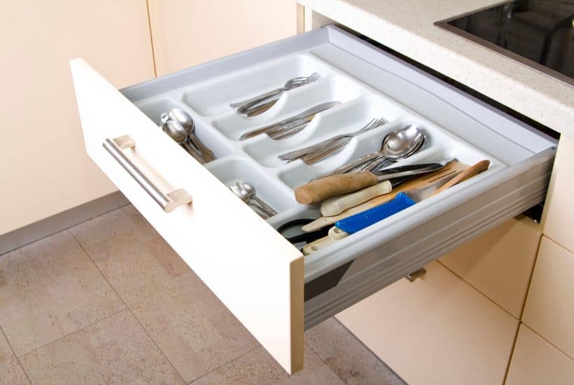 The kitchen is the heart of the home. Keeping it organized is key. Ready to get started? Check out these easy Kitchen Organization Ideas. Be sure to also download the free home organization printable. These easy organization hacks will help you organize your home.
