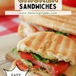 Skip the traditional ham and cheese and make a more fulfilling meal with these Pesto Chicken Sandwiches. Made with chicken, cheese, and tomatoes, you will love the taste of this flavorful sandwich.