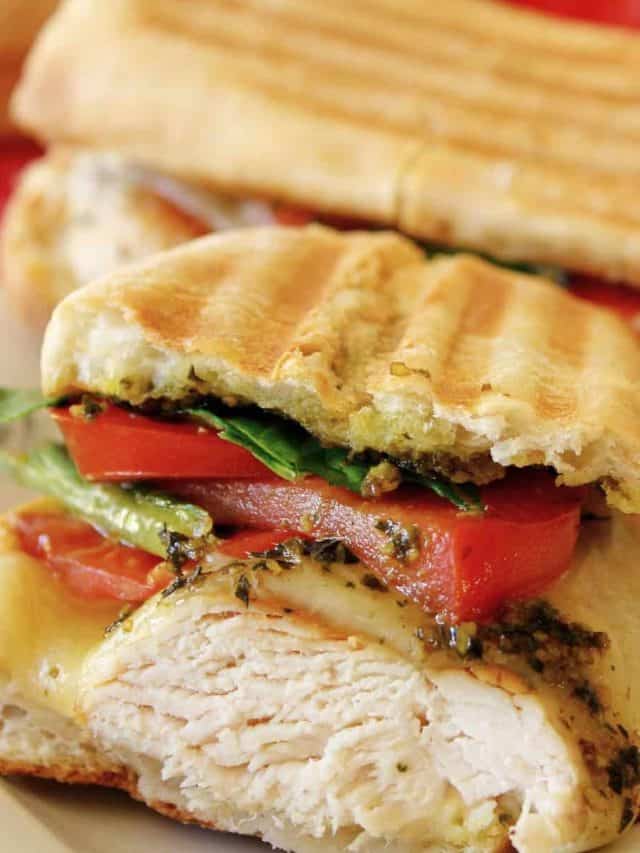 Pesto Chicken Sandwiches Story - The Farm Girl Gabs®