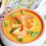 Enjoy a wholesome bowl of sweet and savory Cajun Sweet Potato Soup. This hearty soup recipe is loaded with flavor and fresh ingredients, sure to keep you warm and full!