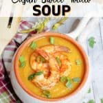 Enjoy a wholesome bowl of sweet and savory Cajun Sweet Potato Soup. This hearty soup recipe is loaded with flavor and fresh ingredients, sure to keep you warm and full!