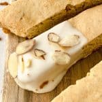 Whip up this easy Blondie Biscotti recipe from scratch and have a sweet, tasty treat to enjoy with your morning coffee or hot tea. The biscotti has the perfect crisp texture with added almond slivers for extra flavor.