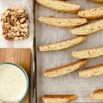 Whip up this easy Blondie Biscotti recipe from scratch and have a sweet, tasty treat to enjoy with your morning coffee or hot tea. The biscotti has the perfect crisp texture with added almond slivers for extra flavor.