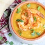 Enjoy a wholesome bowl of sweet and savory Cajun Sweet Potato Soup. This hearty soup recipe is loaded with flavor and fresh ingredients, sure to keep you warm and full!