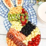 You can't go wrong making this Bunny Charcuterie Board. You'll love how adorable it turns out! This charcuterie board is an easy appetizer idea for your Easter Dinner menu.