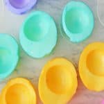 This easy recipe for Colorful Dyed Easter Deviled Eggs will take your deviled eggs to the next level this Easter. They're bright, fun, and super flavorful!