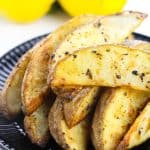 Lemon Pepper Potato Wedges are literally the perfect side for any meal. They are quick, easy, and so tasty! Your family will love this easy potato recipe!