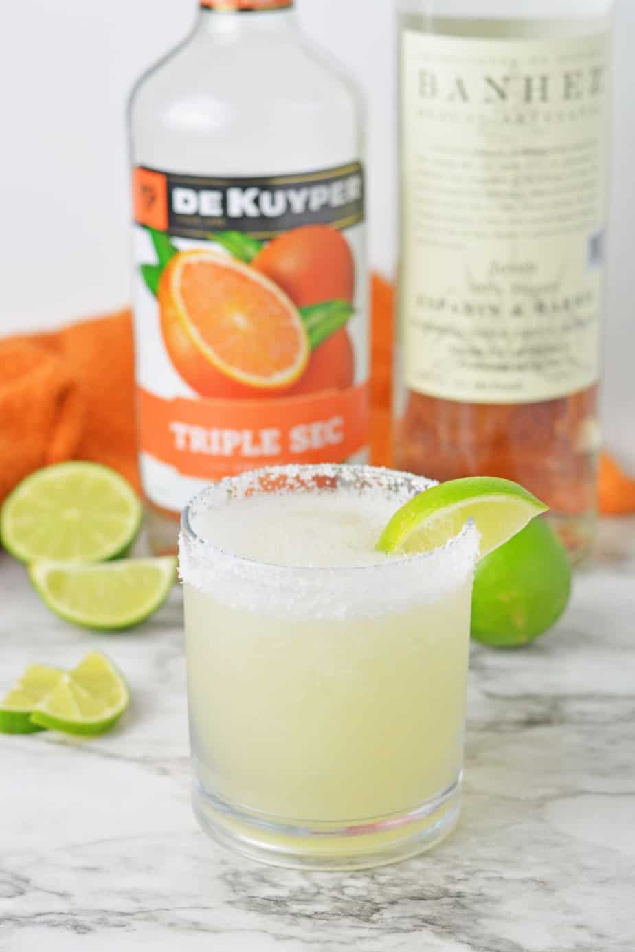Whip up this fresh and frozen adult-friendly Frozen Mezcal Margarita. It’s the perfect cocktail to serve at family barbecues, gatherings and Cinco de Mayo. Mezcal, a cousin of tequila, is the star of the show in this easy margarita recipe. It's slightly sweet with a hint of fresh lime juice for the additional zest, sure to satisfy your craving for a refreshing drink that pairs well with nearly everything.